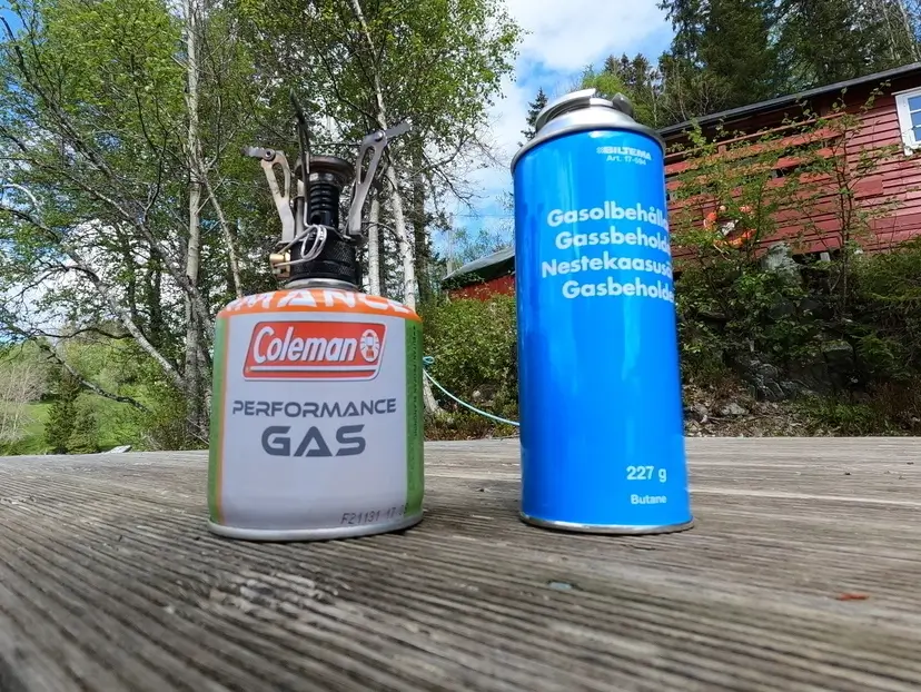 Gasflasche Camping-Kocher
