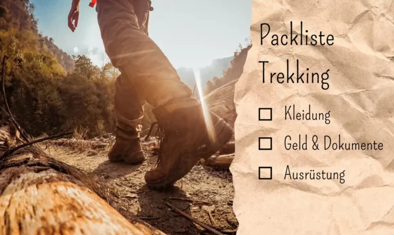 Packliste Trekking