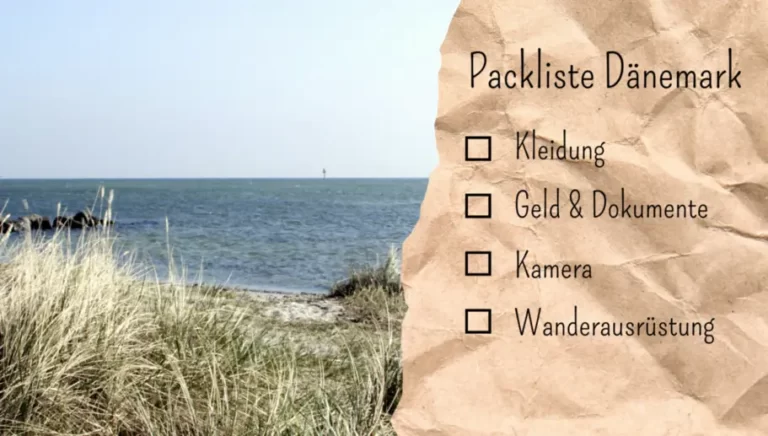 Packliste Dänemark